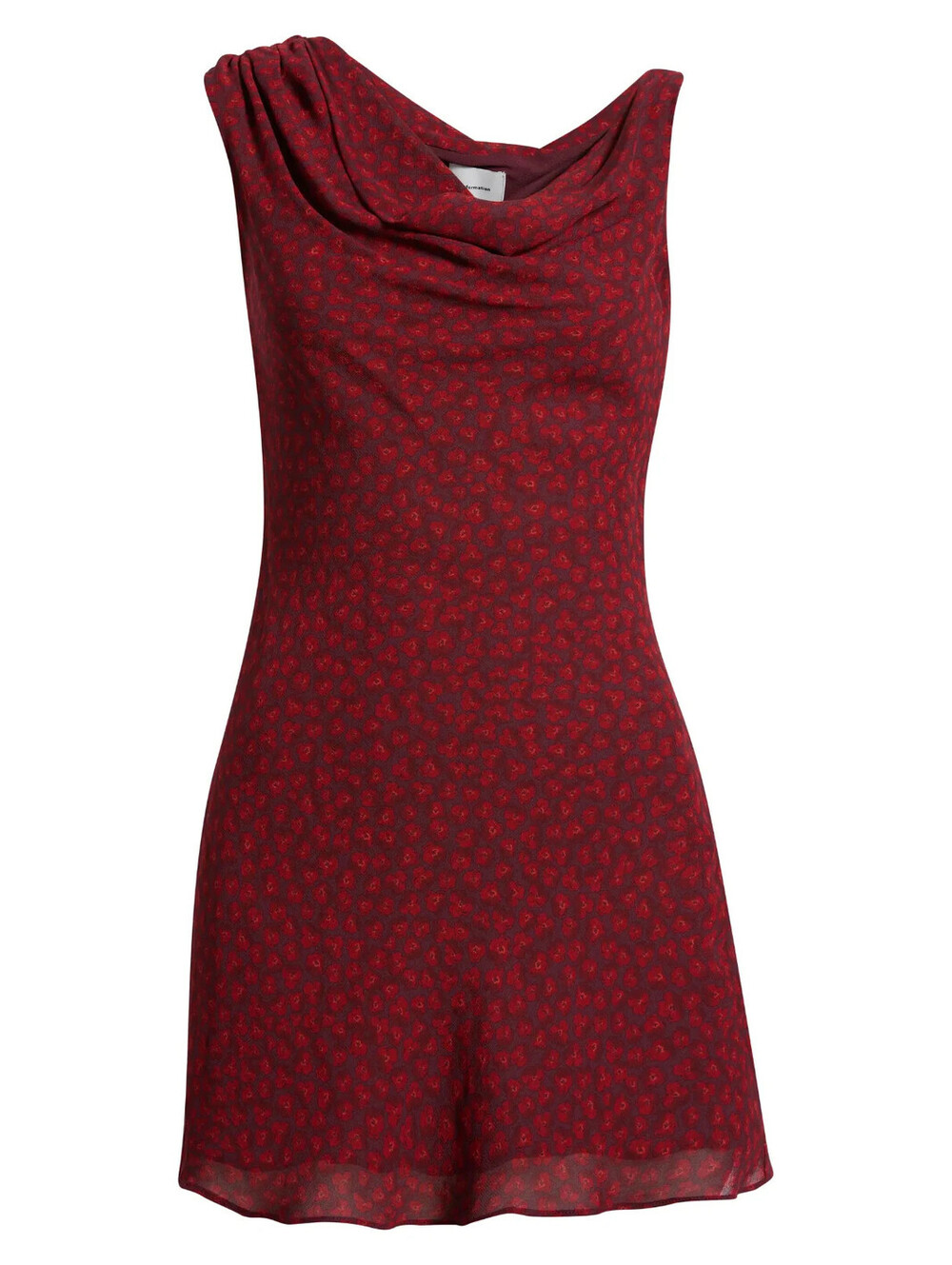 NEW, Reformation Kristine Floral Sleeveless Georgette Minidress Sz 4 #MD2583